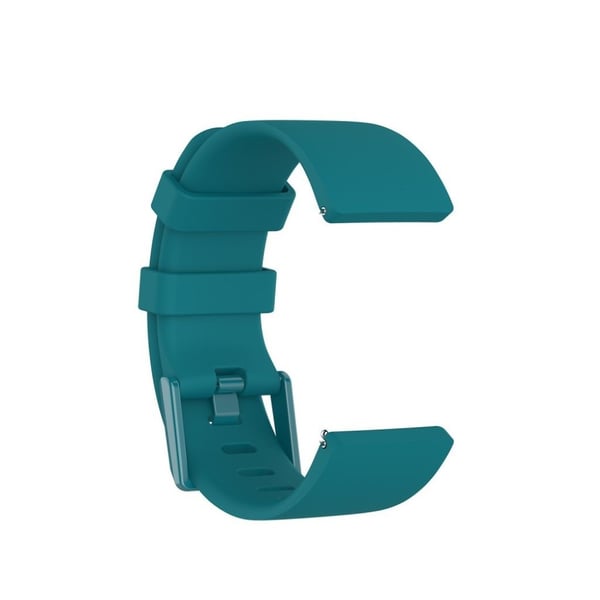 Fitbit Versa 2 / Versa Lite silikone Urrem - Mørkegrøn / Størrelse: L