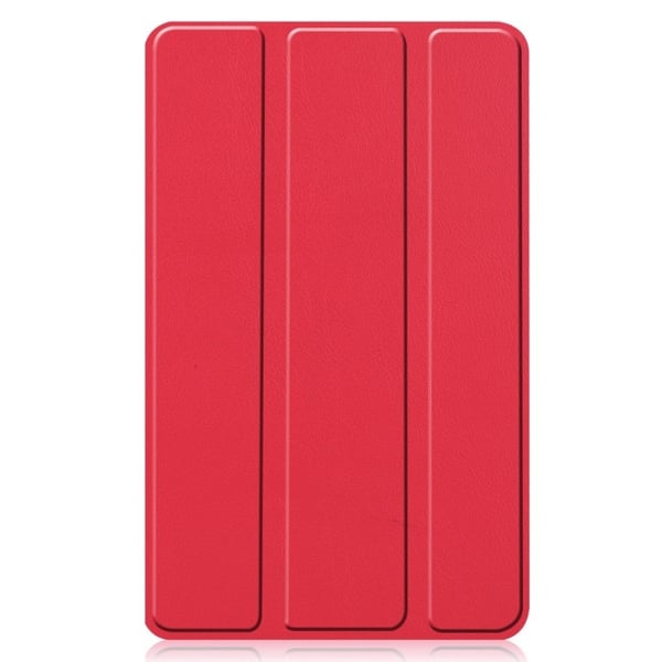 Lenovo Tab M7 Litchi Lær Flippetui - Rød