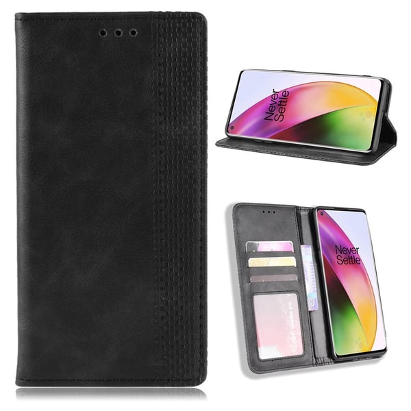 Bofink Vintage OnePlus 8 kotelot - Musta