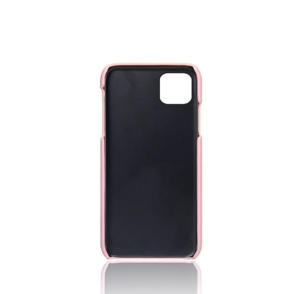 Dual Card iPhone 12 Pro / iPhone 12 kotelot - Ruusukulta