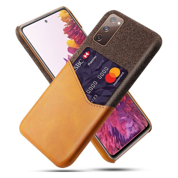 Bofink Samsung Galaxy S20 FE 5G / S20 Fe Card Deksel - Brun Bofink Samsung Galaxy S20 FE 5G / S20 Fe Card Deksel - Brun