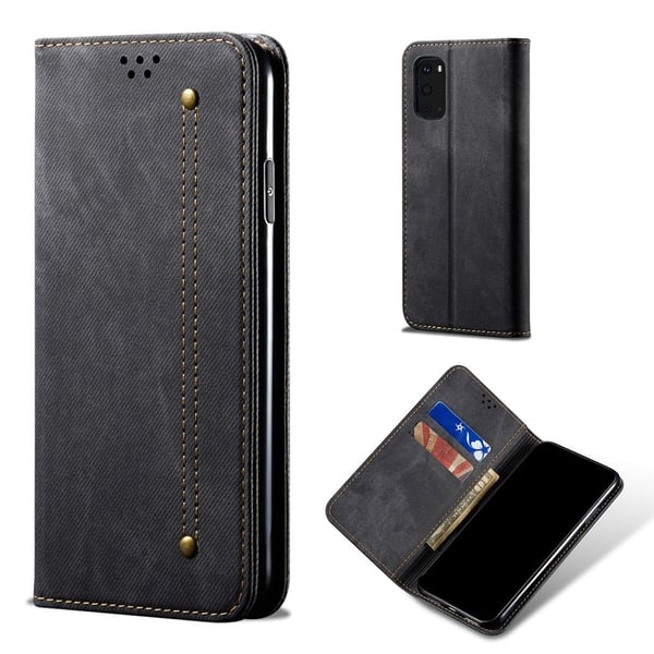 Jeans Samsung Galaxy S20 FE 5G Flippetui - Svart