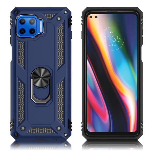 Bofink Combat Motorola Moto G 5G Plus etui - blå