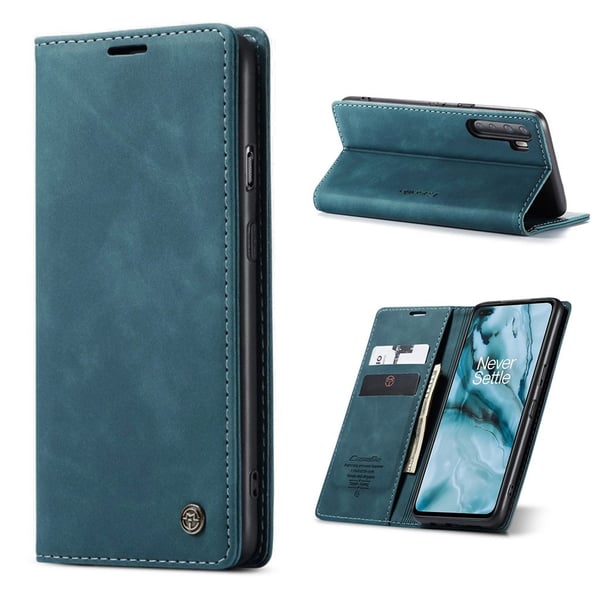 CaseMe OnePlus Nord vintage-kotelo - Vihreä