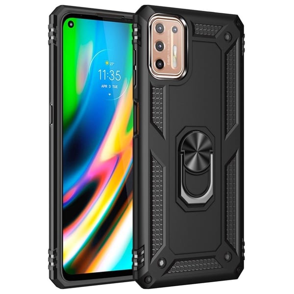 Bofink Combat Motorola Moto G9 Plus etui - sort