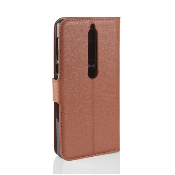 Nokia 6 (2018) Trendikäs suojakotelo - Ruskea