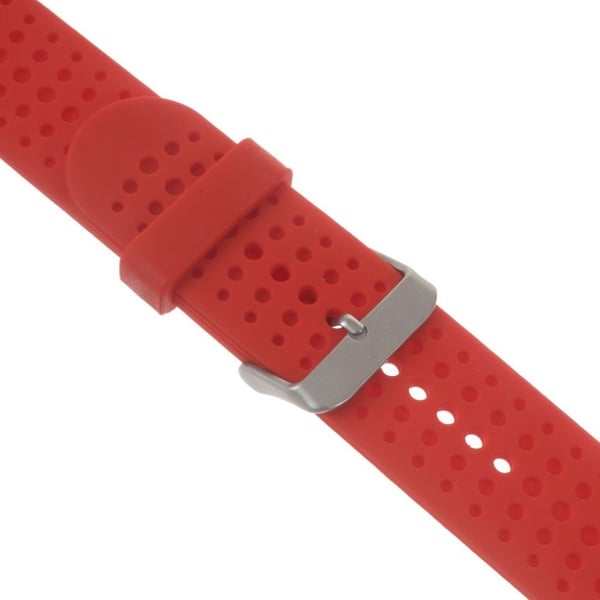 Garmin Forerunner 220 / 230 / 235 / 620 / 630 / 735XT silikoninen kellonauha - Punainen