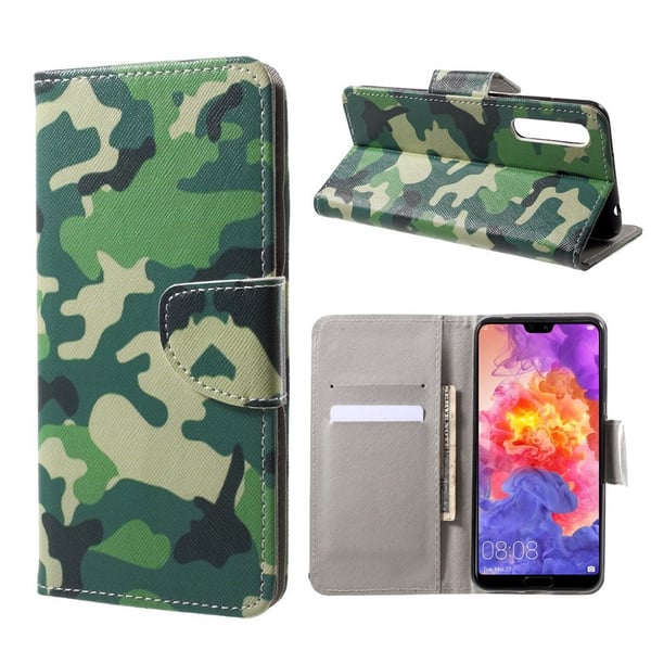 Huawei P20 Pro uniikki suojakotelo - Maastokuvio