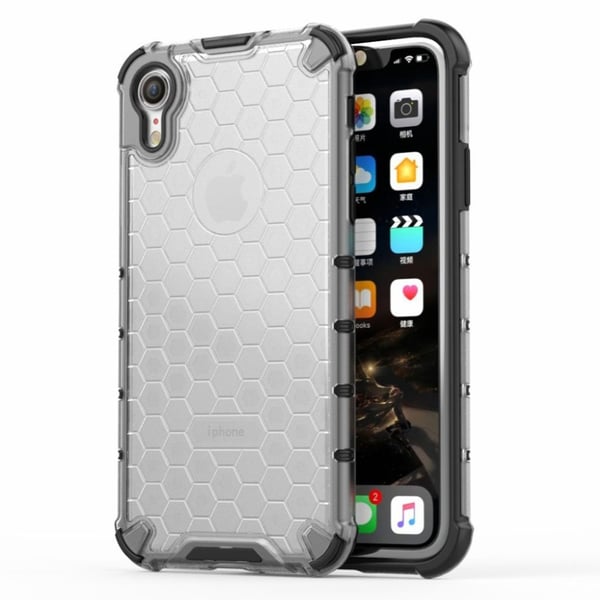 Bofink Honeycomb iPhone Xr cover - Sølv/Grå