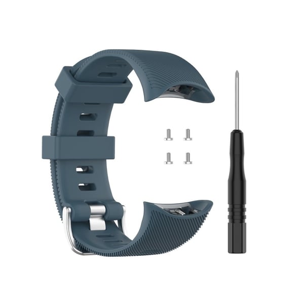 Garmin Swim 2 slitesterkt silikonarmbånd - Mørkeblå