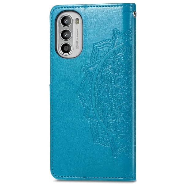 Mandala Motorola Moto G52 Flippetui - Blå