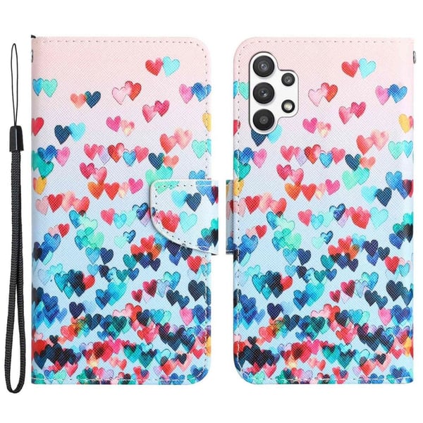Wonderland Samsung Galaxy A04s / A13 5g / A13 4g Flippetui - Love Hjerte
