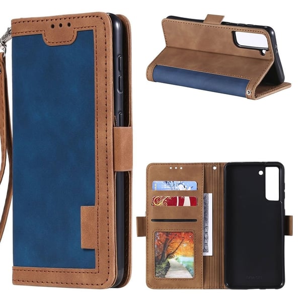 Surburbian Samsung Galaxy S21 flip etui - blå