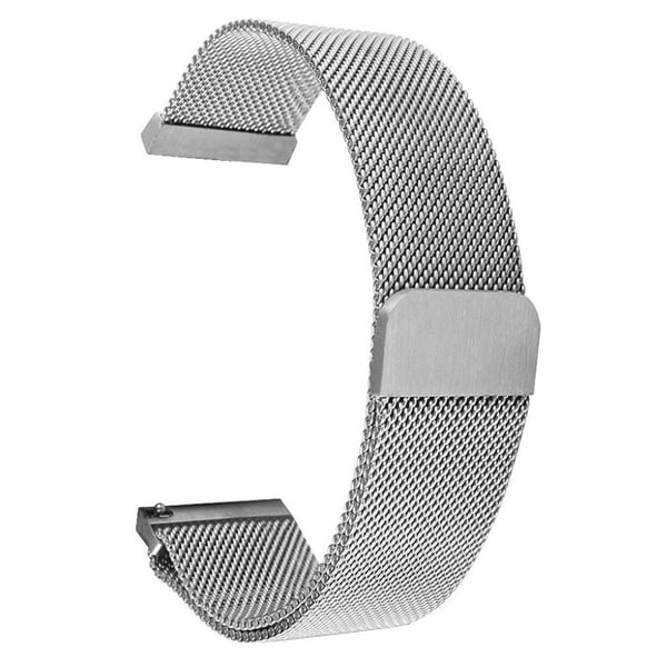 Withings Steel HR (36mm) milanesisk urrem i rustfrit stål - Sølv