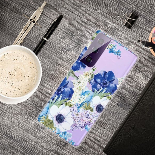 Deco Samsung Galaxy S21 FE skal - Blomma