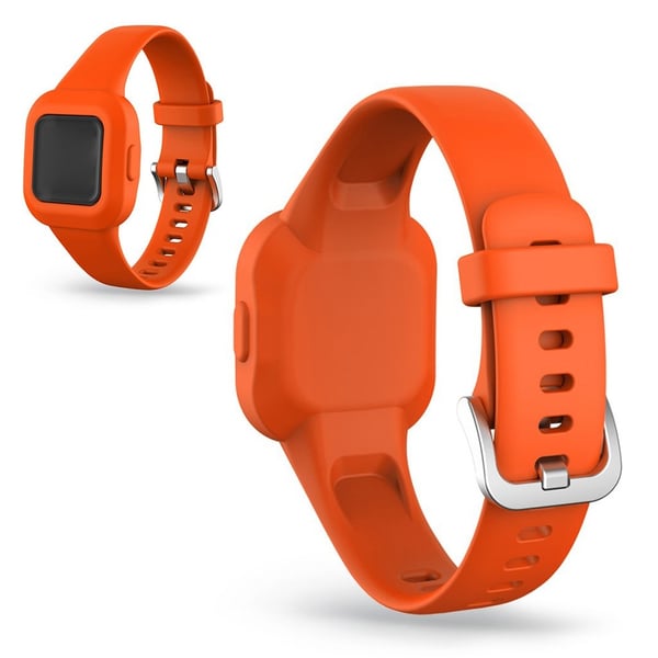 Garmin Vivofit Jr 3 silikoninen ranneke - Oranssi