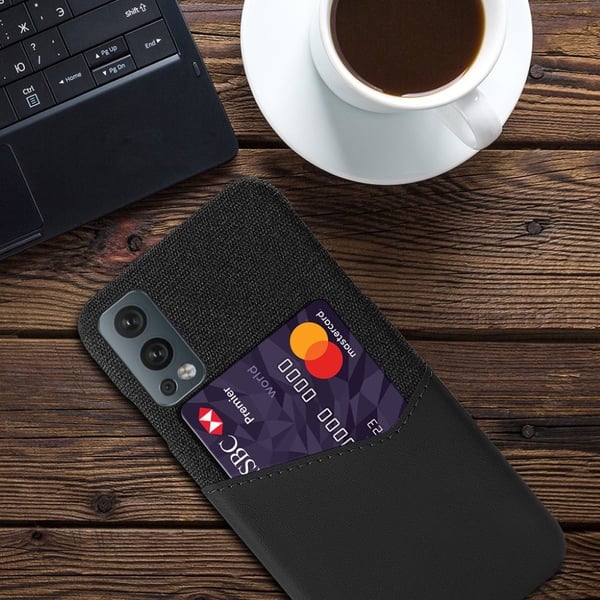 Bofink OnePlus Nord 2 5G Kredittkort Deksel - Svart