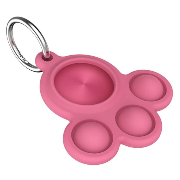 AirTags triple bubble press silikoneovertræk - Rose
