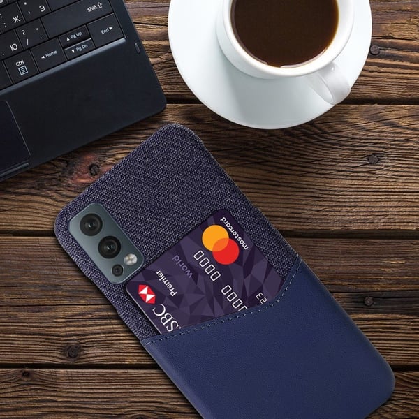 Bofink OnePlus Nord 2 5G Kort Cover - Blå