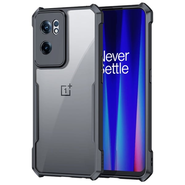 Stødsikkert OnePlus Nord CE 2 5G hybridcover - Sort