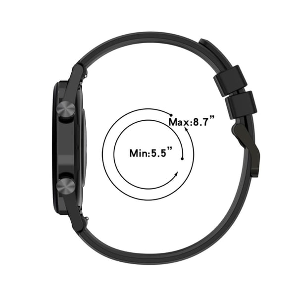 Honor Watch GS 3 silikone urrem - Lyselilla