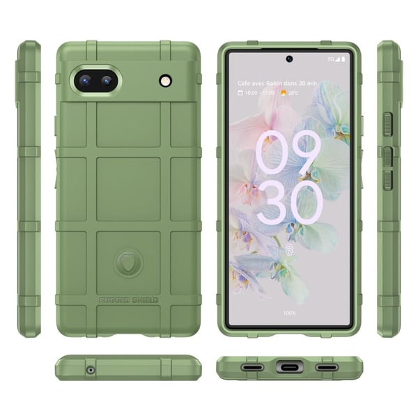 Rugged Shield Google Pixel 6a skal - Grön