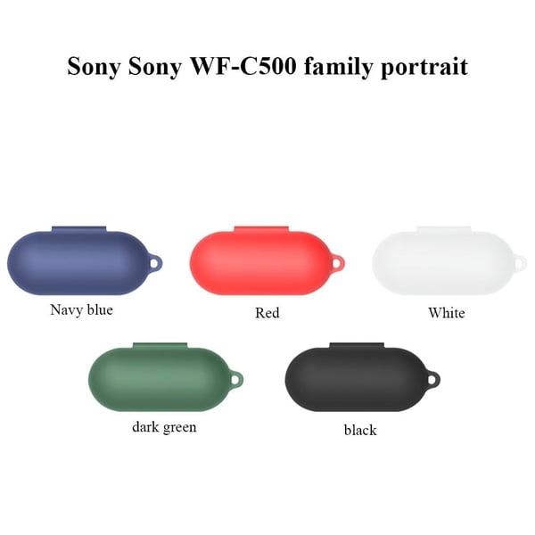 Sony WF-C500 silikonveske - Mørkegrønn