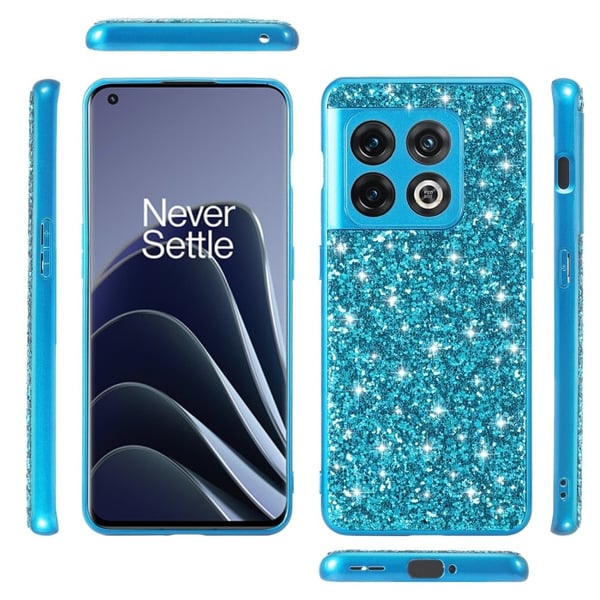 Glitter OnePlus 10T / Ace Pro Suojakotelo - Ruusukulta
