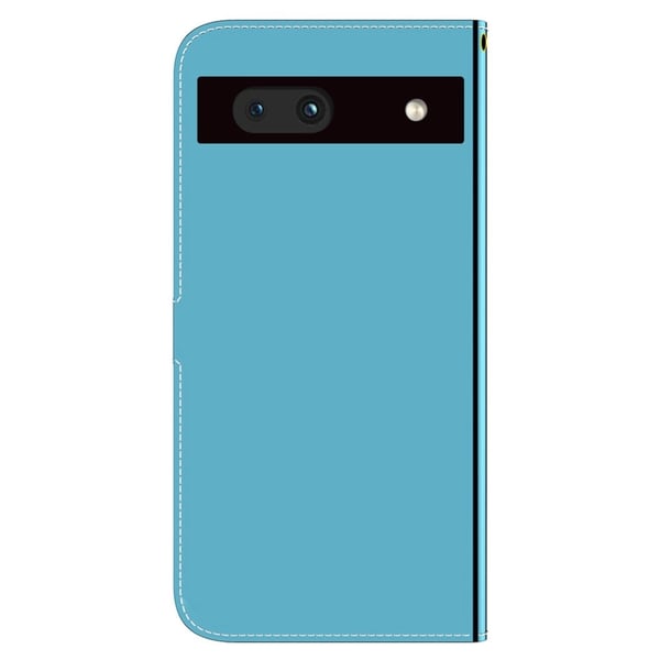 Mirror Google Pixel 7a Flip Fodral - Blå