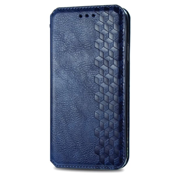 Læretui med A Stilfull Rhombus Imprint til Xiaomi 13 - Blå