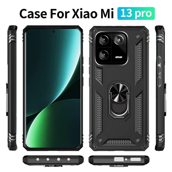 Bofink Combat Xiaomi 13 Pro Etui - Svart
