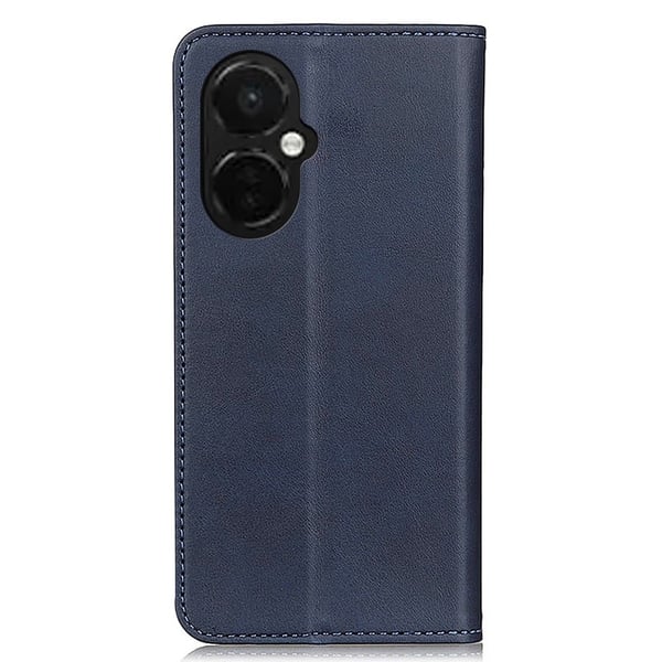 Flip Etui med Pung i Ekte Lær til OnePlus Nord CE 3 - Blå
