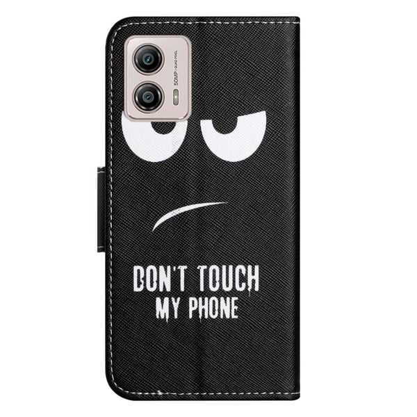 Wonderland Motorola Moto G23 / G13 / G53 Flippetui - Don't Touch My Phone