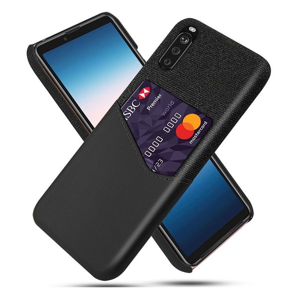 Bofink Sony Xperia 10 II Card Deksel - Svart Bofink Sony Xperia 10 II Card Deksel - Svart