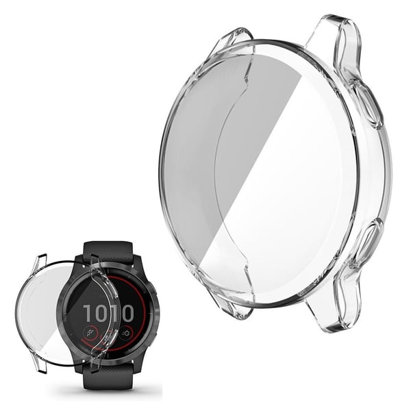 HAT PRINCE gennemsigtigt TPU-cover til Garmin Venu 2S / Vivoactive 4S