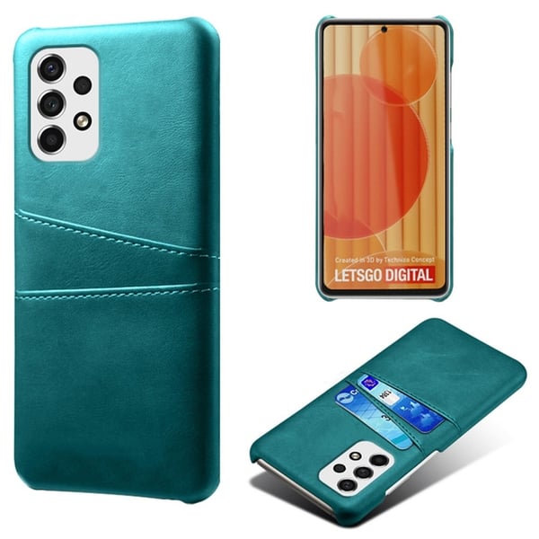Dual Card Etui Samsung Galaxy A53 5G - Grønn