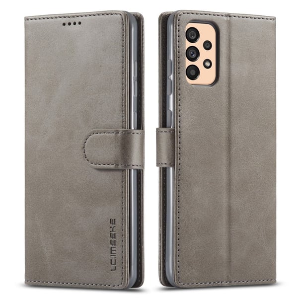 LC.IMEEKE Samsung Galaxy A33 5G flip etui - Sølv/Grå