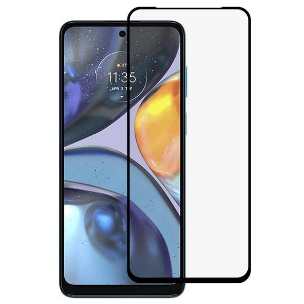 Motorola Moto G22 kosketusherkkä ja temperoitu suojalasi