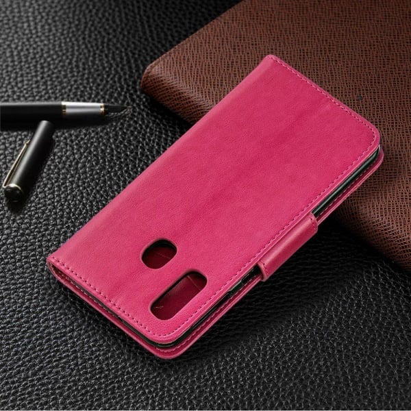 Butterfly Samsung Galaxy A40 etui - Rose