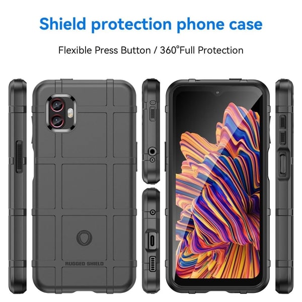 Rugged Shield Etui Samsung Galaxy Xcover 2 Pro / Xcover 6 Pro - Sort
