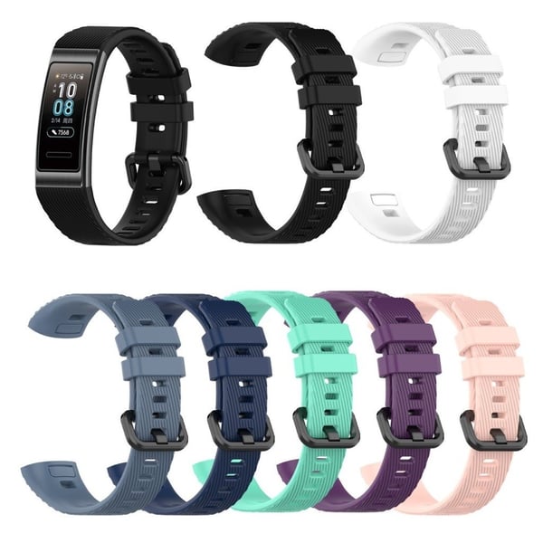 Huawei Band 4 Pro kestävä kellonauha - Musta