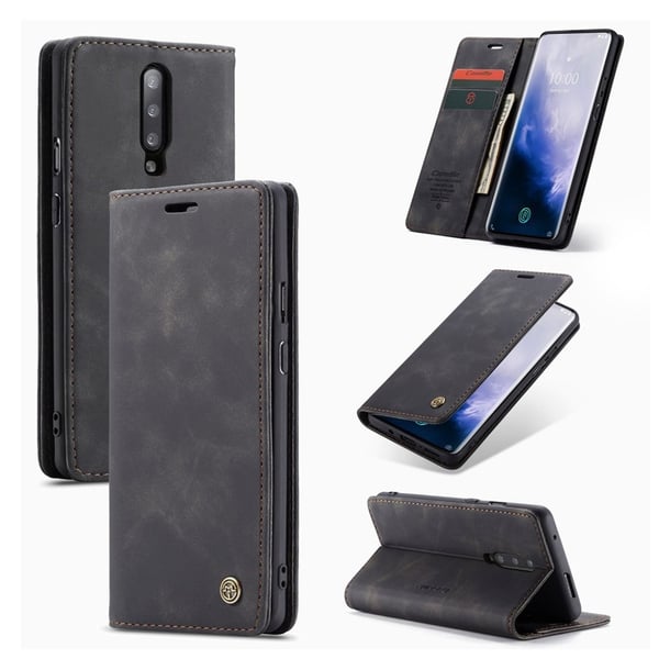 CaseMe OnePlus 7 Pro Vintage Etui - Sort CaseMe OnePlus 7 Pro Vintage Etui - Sort
