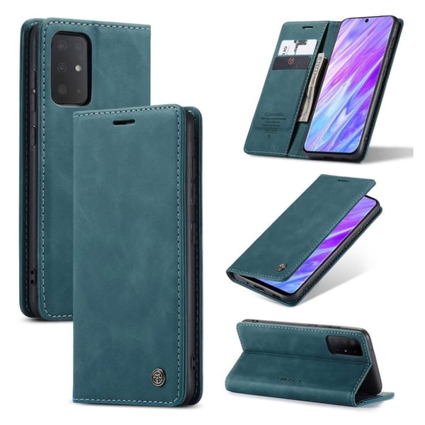 CaseMe Samsung Galaxy S20 Plus Vintage Etui - Grønn