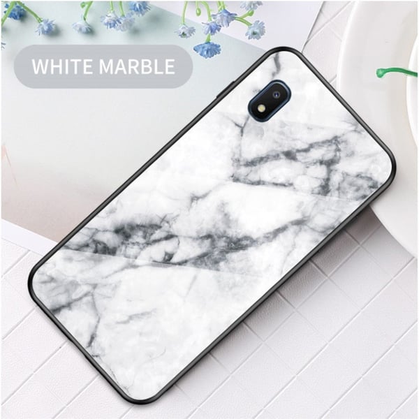 Fantasy Marble Samsung Galaxy A10e deksel - Hvit