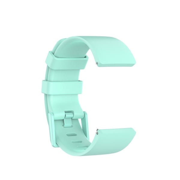 Fitbit Versa 2 / Versa Lite silikoninen kellonauha - Syaani / Koko: S