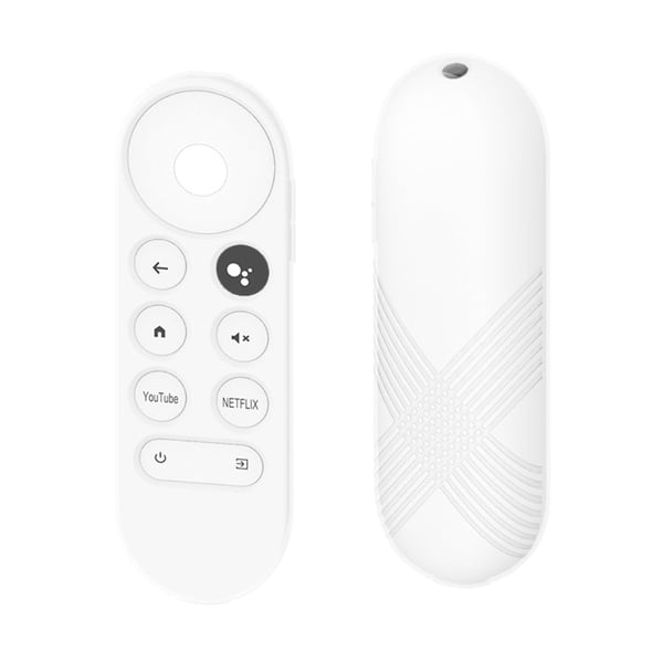 Google Chromecast 2020 TV X-stil silikoneovertræk - Hvid