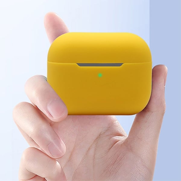 AirPods Pro 2 silikonetui med oppbevaringsboks og holder - Rose