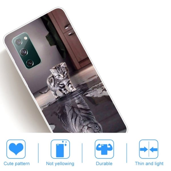 Deco Samsung Galaxy S20 Fe 5g / S20 Fe Etui - Kat og Tiger Reflektion