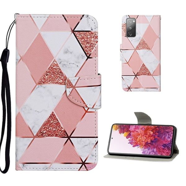 Wonderland Samsung Galaxy S20 FE 5G / S20 Fe Flippetui - Stone Grain Wonderland Samsung Galaxy S20 FE 5G / S20 Fe Flippetui - Stone Grain
