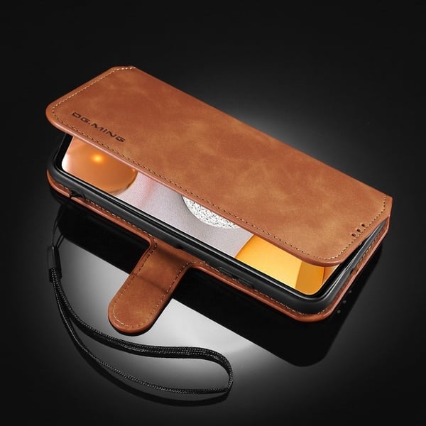 DG.Ming Samsung Galaxy A42 5G Retro Etui - Brun